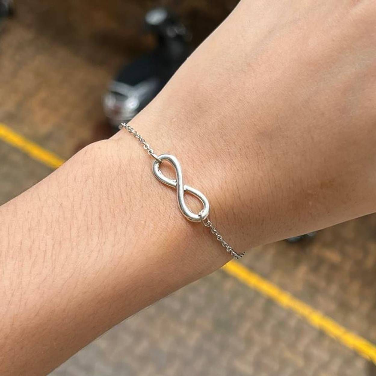 Infinity Bracelet Silver